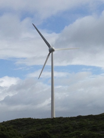 Denmark Community Windfarm Turbines on Wilson Head, Denmark WA